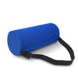 Darrahopens Commercial > Commercial Others > Office Supplies Blue Portable McKenzie Method Ergonomic Lumbar Support Roll - Adjustable Memory Foam Cylinder Pillow with Breathable Cover