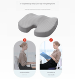 Darrahopens Commercial > Commercial Others > Office Supplies Ergonomic Memory Foam Seat Cushion for Office and Car