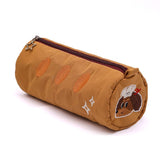 Darrahopens Commercial > Commercial Others > Office Supplies Light Coffee Kitchen Dod Vibrant Color Block Pencil Case - Large Capacity Stationery Organizer for School & Office