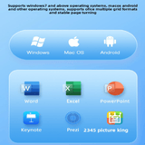 Darrahopens Commercial > Commercial Others > Office Supplies Skin color Wireless Laser Presenter Remote with 55cm Retractable Pointer 2.4GHz PPT Clicker for Teachers and Office Meetings Rechargeable AU Stock