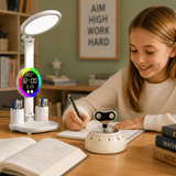 Darrahopens Commercial > Commercial Others > Office Supplies Study Smarter Bundle LED Reading Lamp with Smart Display Pen Holders & White Magnetic Countdown Timer