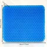 Darrahopens Commercial > Commercial Others > Office Supplies Ultra-large gel honeycomb cushion - Thick, soft, breathable, slip-resistant cooling pad, suitable for wheelchairs, offices - reduces sweating and pressure pain, all-season, lightweight, adjustable, comfortable all year round | breathable