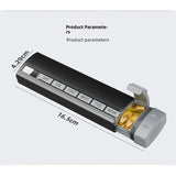Darrahopens Commercial > Commercial Others > Pharmaceutical Supplies 7 Day Weekly Pill Organizer Premium Stylish Aluminum Large Capacity Pill Box for Supplements, Pills, Vitamins and Medication