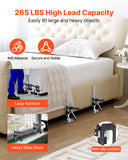 Darrahopens Commercial > Commercial Others > Pharmaceutical Supplies VEVOR Labor Saving Arm Jack, 2 PCS 200 kg Bearing Capacity, Lifting up to 165 mm, Metal Hand Lifting Jack Tool with Magnetic Level, 2 Adjustment Modes, for Door, Window, Furniture, Woodworking, Black