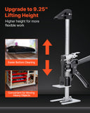 Darrahopens Commercial > Commercial Others > Pharmaceutical Supplies VEVOR Labor Saving Arm Jack, 2 PCS 200 kg Bearing Capacity, Lifting up to 235 mm, Metal Hand Lifting Jack Tool with Magnetic Level, 2 Adjustment Modes, for Door, Window, Furniture, Woodworking, Black