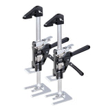 Darrahopens Commercial > Commercial Others > Pharmaceutical Supplies VEVOR Labor Saving Arm Jack, 2 PCS 200 kg Bearing Capacity, Lifting up to 235 mm, Metal Hand Lifting Jack Tool with Magnetic Level, 2 Adjustment Modes, for Door, Window, Furniture, Woodworking, Black