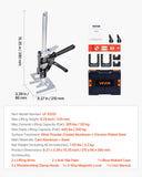 Darrahopens Commercial > Commercial Others > Pharmaceutical Supplies VEVOR Labor Saving Arm Jack, 2 PCS 200 kg Bearing Capacity, Lifting up to 235 mm, Metal Hand Lifting Jack Tool with Magnetic Level, 2 Adjustment Modes, for Door, Window, Furniture, Woodworking, Black