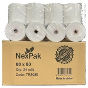 Darrahopens Commercial > Commercial Others > Retail 24x Thermal Paper Receipt Rolls 80x80mm for Cash Register In Australia - Darrahopens