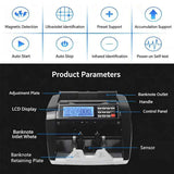 Darrahopens Commercial > Commercial Others > Retail Australian Note Bill Money Cash Counter Machine with Value Count 4" LED Display