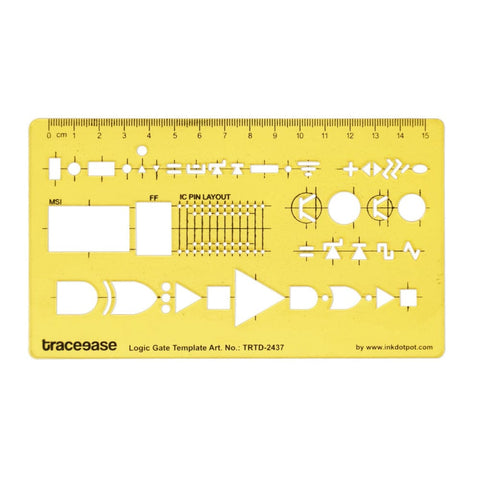 Darrahopens Commercial > Commercial Others > Retail Electrical Drafting Logic Gate Template Drawing Stencil