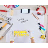 Darrahopens Commercial > Commercial Others > Retail Geometric Drafting Combination Geometry Drawing Stencil