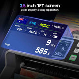 Mixed Denomination Money Counter with Counterfeit Detection, Touch Screen, and CIS/UV/MG/IR/MT, USD, AUD, EUR, CAD Cash Counter for Business, Merchant In Australia - Darrahopens