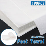 Darrahopens Commercial > Commercial Others > Tattoo Suppliers 190pcs Disposable Foot Towels for Spa Massage Foot Wash Hotel Foot Rub Towels
