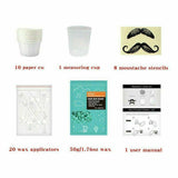 Darrahopens Commercial > Commercial Others > Tattoo Suppliers Nose Ear Hair Removal Wax Kit Sticks Easy Mens Nasal Waxing Remover Strips