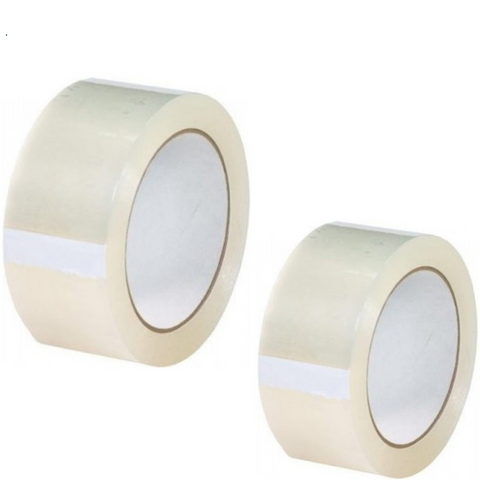 Darrahopens Commercial > Packaging > Packaging Tape 2 Rolls Packing Heavy Duty Packing Packaging Tape EXTRA STRONG 52 Microns 48mm