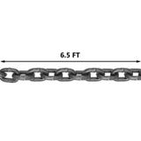 Darrahopens Commercial > Packaging > Packaging Tape VEVOR 4 Legs Lifting Hook Chain Sling 2Mx8MM, 4T Lifting Chain Sling Legs Steel Factories Steel Powder Coating Lifting Chain High Temperature Resistance