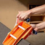 Darrahopens Commercial > Packaging > Packaging Tape VEVOR Double Handed Stone Carrying Clamps, 299 kg Load Capacity, 2 Pack Granite Panel Carriers Lifting Tools with Rubber-lined (0-60 mm), Heavy Duty lifting Clamps for Plywood, Glass, Granite