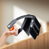 Darrahopens Commercial > Packaging > Packaging Tape VEVOR Plywood Carrier, 90.7 kg Single Clamp Capacity, 2 Pack Adjustable Drywall Carrying Tool for 0-25.4 mm Thickness Boards, Plywood Carrier with Non-Slip Grips for Plastic Boards, Plywood, Drywall