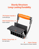 Darrahopens Commercial > Packaging > Packaging Tape VEVOR Plywood Carrier, 90.7 kg Single Clamp Capacity, 2 Pack Adjustable Drywall Carrying Tool for 0-25.4 mm Thickness Boards, Plywood Carrier with Non-Slip Grips for Plastic Boards, Plywood, Drywall