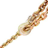 Darrahopens Commercial > Packaging > Packaging Tape VEVOR Transport Binder Chain, 2222 kg Working Load Limit, G80 Tow Chain Tie Down with Grab Hooks, DOT Certified, Galvanized Coating Manganese Steel for Dock Factory Construction Site
