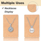 Darrahopens Commercial > Packaging > Postage Satchels & Boxes 480pcs earring cards with plastic bag earring display cards for earring necklace display jewelry packaging