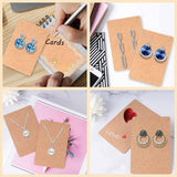 Darrahopens Commercial > Packaging > Postage Satchels & Boxes 480pcs earring cards with plastic bag earring display cards for earring necklace display jewelry packaging