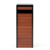 Darrahopens Commercial > Packaging > Postage Satchels & Boxes Gardeon Parcel Letterbox Drop Box Package Slot MailBox Walnut In Australia - Darrahopens