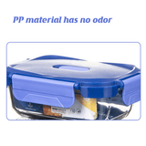 Darrahopens Commercial > Packaging > Postage Satchels & Boxes Glass Food Storage Container 1040ml Lunch Bento Box with Lid for Kitchen Prep