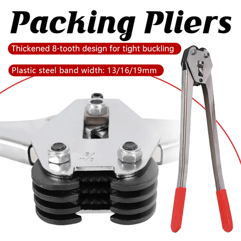 Darrahopens Commercial > Packaging > Postage Satchels & Boxes Manual Strapping Tool Set Packing Banding Pliers Practical Tensioner Sealer