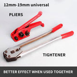 Darrahopens Commercial > Packaging > Postage Satchels & Boxes Manual Strapping Tool Set Packing Banding Pliers Practical Tensioner Sealer
