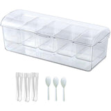 Darrahopens Commercial > Packaging > Postage Satchels & Boxes Outdoor Picnic Ice Box Split Salad Plate Fresh-keeping Food Storage Container