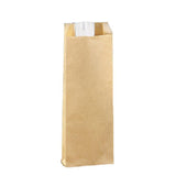Darrahopens Commercial > Packaging > Postage Satchels & Boxes Takeaway Storage Baking Bread Bag Toast Food Packaging Bag Kraft Paper Bag Cowhide - 33X16X11CM
