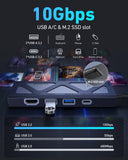 Darrahopens Electronics > Back Up & Storage > Hard Drives BENFEI 000389GY M.2 NVMe Enclosure with USB-C Hub