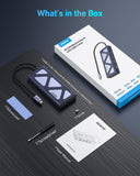Darrahopens Electronics > Back Up & Storage > Hard Drives BENFEI 000389GY M.2 NVMe Enclosure with USB-C Hub