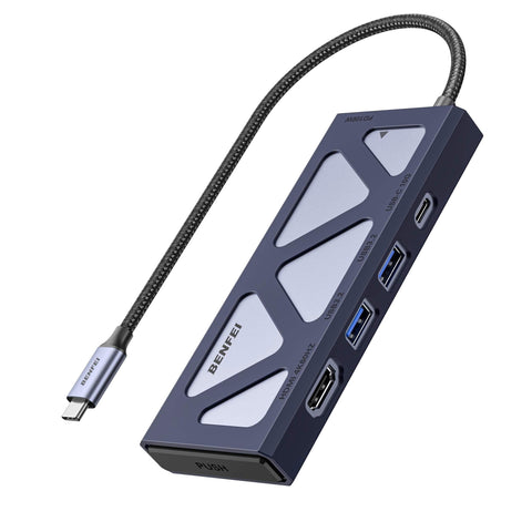 Darrahopens Electronics > Back Up & Storage > Hard Drives BENFEI 000389GY M.2 NVMe Enclosure with USB-C Hub