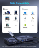 Darrahopens Electronics > Back Up & Storage > Hard Drives BENFEI 000389GY M.2 NVMe Enclosure with USB-C Hub