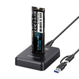 Darrahopens Electronics > Back Up & Storage > Hard Drives Simplecom SD511 M.2 SSD Docking Station NVMe and SATA Dual Protocol USB 3.2 Gen 2 10Gbps