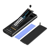 Darrahopens Electronics > Back Up & Storage > Hard Drives Simplecom SE538 M.2 SSD to USB 3.2 Gen 2x2 USB-C Enclosure 20Gbps NVMe SATA Dual Protocol