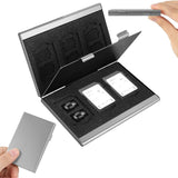Darrahopens Electronics > Back Up & Storage > Memory Card Adapters Gold High-Quality Aluminum SD & TF Card Case – Premium Storage Solution for Memory Cards(Memory card not included)