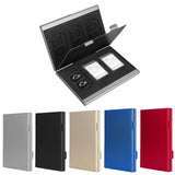 Darrahopens Electronics > Back Up & Storage > Memory Card Adapters Red High-Quality Aluminum SD & TF Card Case – Premium Storage Solution for Memory Cards(Memory card not included)