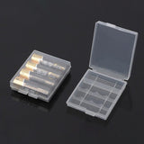 Darrahopens Electronics > Battery Chargers & Power > Batteries 8X Clear Plastic Aa Aaa Battery Box Storage Case Cover Batteries Holder