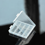 Darrahopens Electronics > Battery Chargers & Power > Batteries 8X Clear Plastic Aa Aaa Battery Box Storage Case Cover Batteries Holder