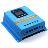 Darrahopens Electronics > Battery Chargers & Power > Batteries MPPT Solar Charge Controller 60A, Blue, LCD Display, Dual USB, 12V/24V/36V/48V In Australia - Darrahopens