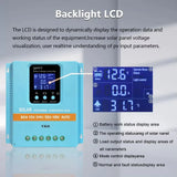 Darrahopens Electronics > Battery Chargers & Power > Batteries MPPT Solar Charge Controller 60A, Blue, LCD Display, Dual USB, 12V/24V/36V/48V In Australia - Darrahopens