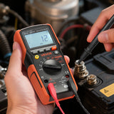 Darrahopens Electronics > Battery Chargers & Power > Batteries VEVOR Digital Multimeter, 4000-Count TRMS Voltmeter Ohmmeter, 1000V AC/DC Voltage Tester with Switchable Auto/Manual Range for Voltage, Resistance, and Continuity Measurment