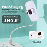 Darrahopens Electronics > Battery Chargers & Power > Power Banks & Chargers 5000mAh 18.5W Mini USB-C Fast Charge Power Bank