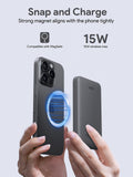 Darrahopens Electronics > Battery Chargers & Power > Power Banks & Chargers Aukey MagFusion 5000mAh Magnetic Wireless Charging Power Bank (PB-MS03)