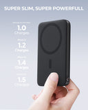 Darrahopens Electronics > Battery Chargers & Power > Power Banks & Chargers Aukey MagLinnk 6700mAh Magnetic Wireless Charging Power Bank (PB-MS01)