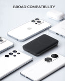 Darrahopens Electronics > Battery Chargers & Power > Power Banks & Chargers Aukey MagLinnk 6700mAh Magnetic Wireless Charging Power Bank (PB-MS01)