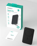 Darrahopens Electronics > Battery Chargers & Power > Power Banks & Chargers Aukey MagLinnk 6700mAh Magnetic Wireless Charging Power Bank (PB-MS01)